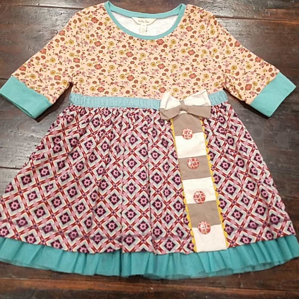 GUC Matilda Jane "Cartwheels" Tunic Size 12 - Picture 1 of 5